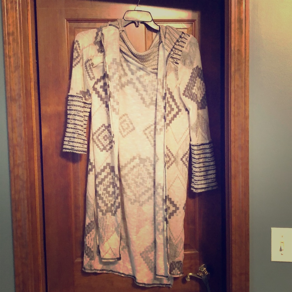 Cute hooded duster from Maurice’s